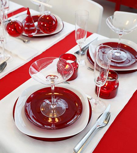 Mesas de navidad, decoradas con mucho estilo