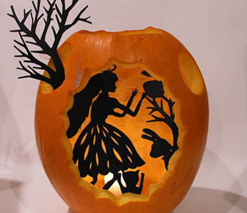 calabaza de halloween de Elsitas blog