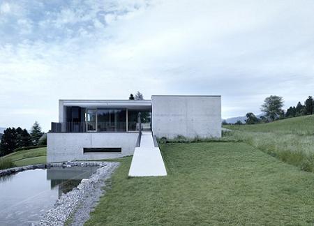 Decoración de interiores: minimalismo en madera Germann_House_ext.jpg