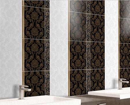 Baño de dos colores Ejemplo de combinación de colores. TAGS:fontanería,reformas,baños