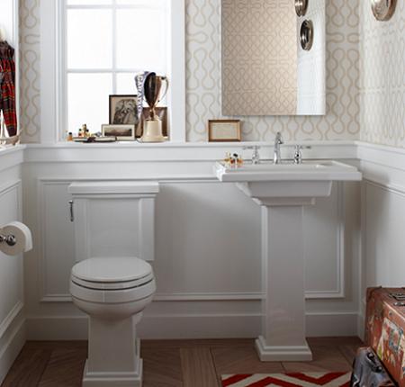 Decoración vintage para el baño