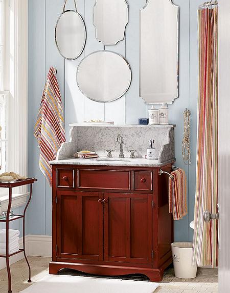 Baño de estilo vintage!