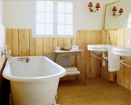Baño de casa de campo
