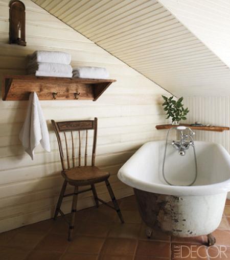 Baño de casa de campo