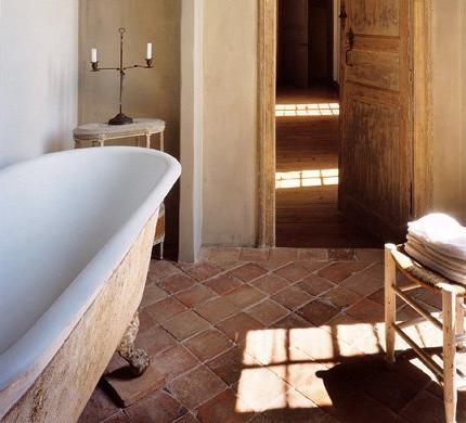Baño de casa de campo