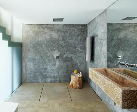 Baño de casa de campo