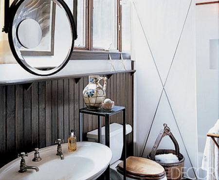 Baño de casa de campo