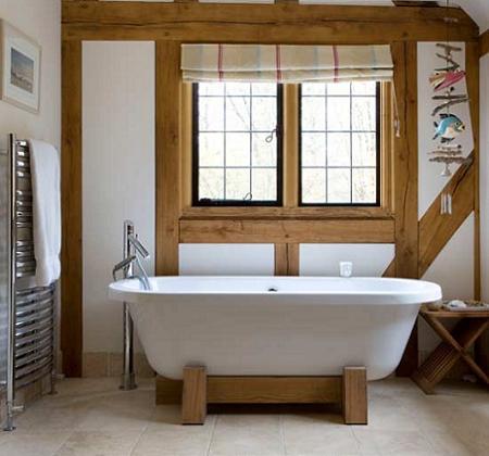 Baño de casa de campo