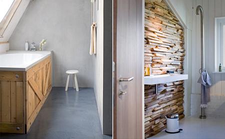 Baño de casa de campo