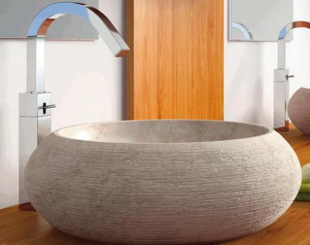 Lavabo de piedra de The Bathco