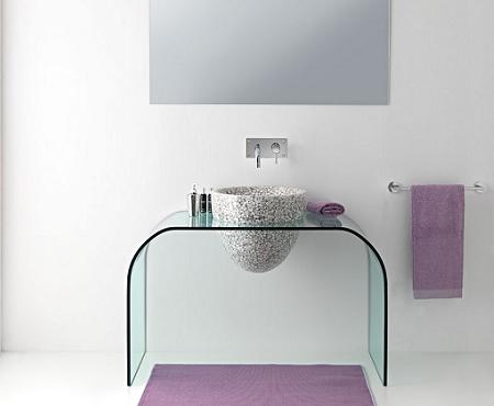 Lavabo de piedra de The Bathco