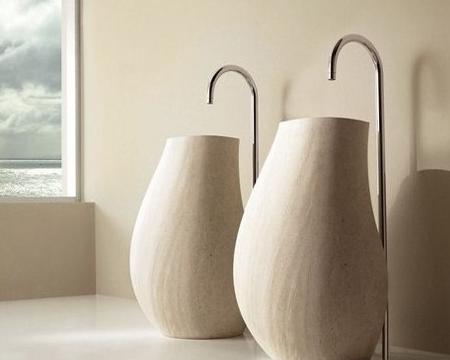 Lavabo de piedra de The Bathco