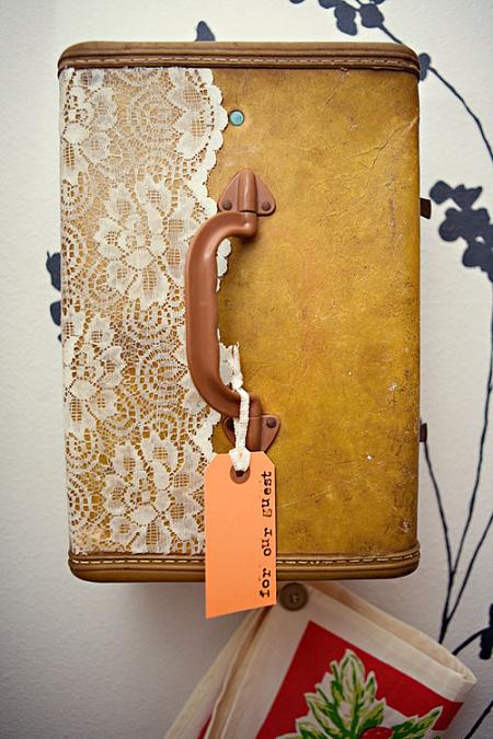 Pequeña estantería de baño