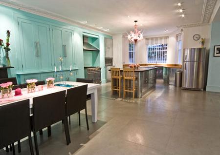 Decoración de interiores en diferentes colores