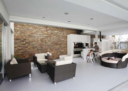 Casa minimalista con piscina Casa minimalista con piscina