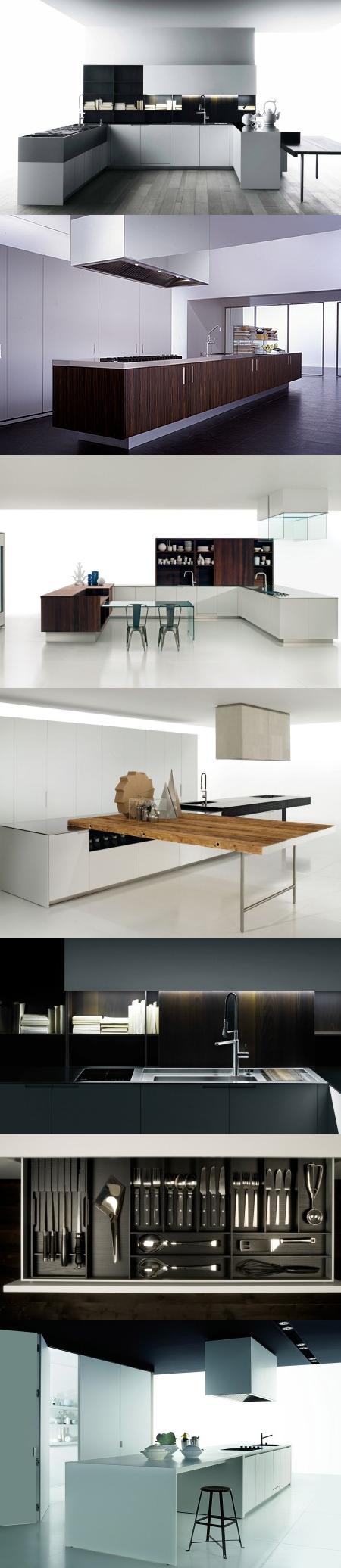 Cocinas de diseño, bien resueltas