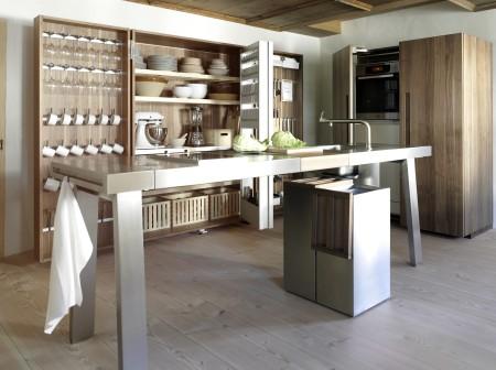 Cocinas de diseño, bien resueltas