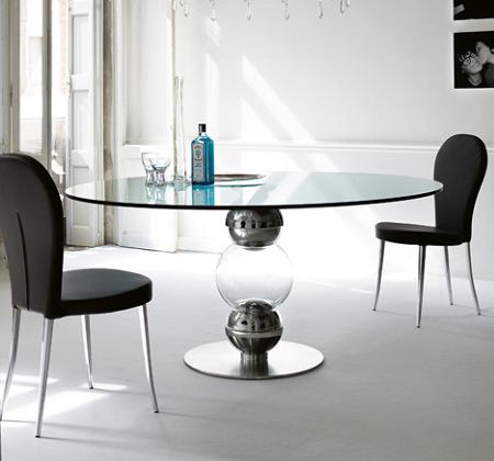 Mesa de comedor, de diseño, de la firma Cattelan Italia
