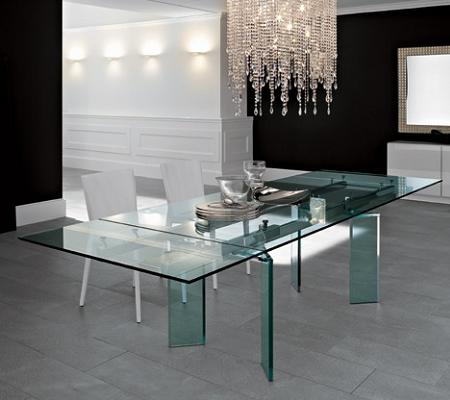 Mesa de comedor, de diseño, de la firma Cattelan Italia