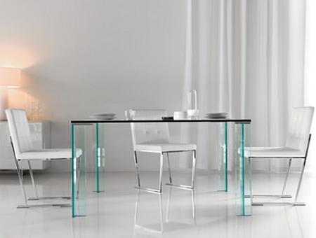 Mesa de comedor, de diseño, de la firma Cattelan Italia