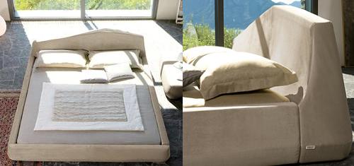 dormitorio de diseño de Bonaldo