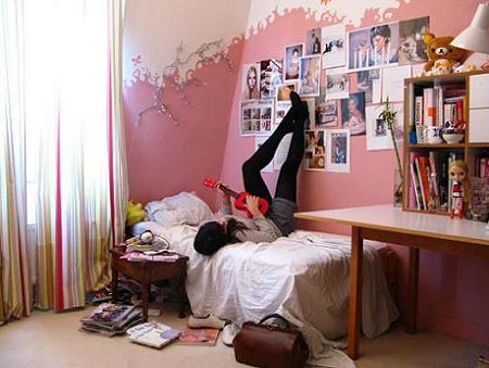 Habitación pequeña para chica