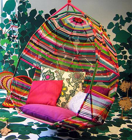 El sillón colgante Cocoon, novedad de Moroso