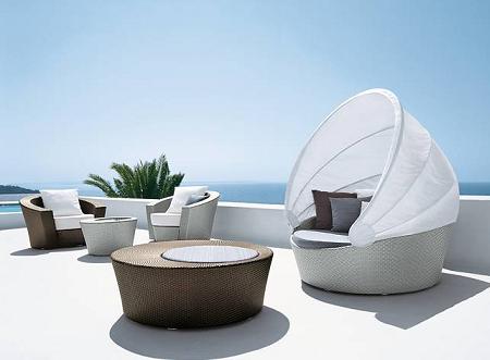 Muebles de jardín de diseño, de DEDON