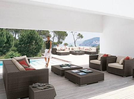 Muebles de jardín de diseño, de DEDON