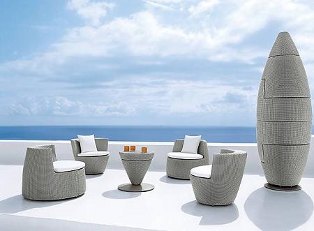 Muebles de jardín de diseño, de DEDON
