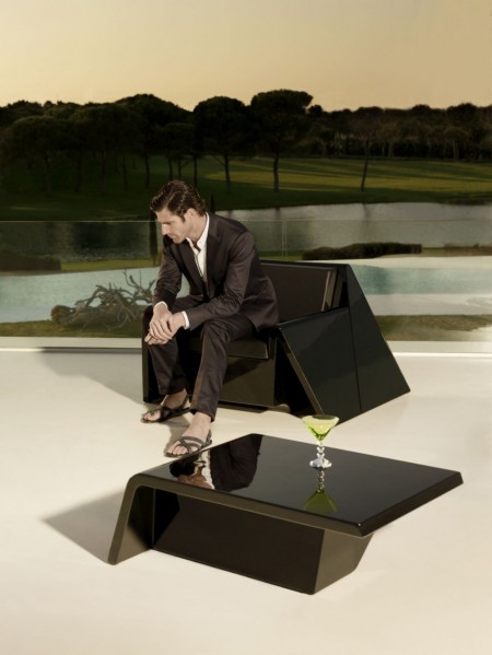 Muebles de jardín minimalistas: sofá, mesa de centro, tumbona,... Muebles de jardín minimalistas: sofá, mesa de centro, tumbona,...