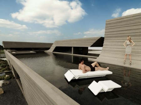 Muebles de jardín minimalistas: sofá, mesa de centro, tumbona,... Muebles de jardín minimalistas: sofá, mesa de centro, tumbona,...
