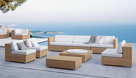 lounge on the terrace