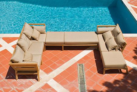 lounge on the terrace