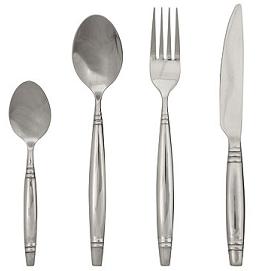 set de cubiertos corbata