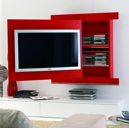 Mueble TV de diseño, con almacenamiento extra!