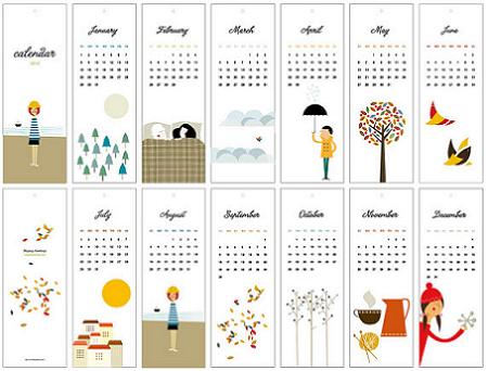 Calendarios de pared 2012 Calendarios de pared 2012