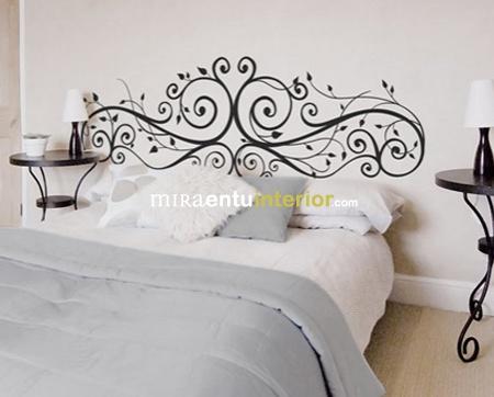 Ideas para decorar con viinilos para el dormitorio Ideas para decorar con viinilos para el dormitorio