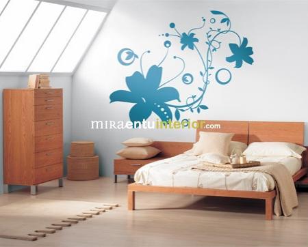 Ideas para decorar con viinilos para el dormitorio