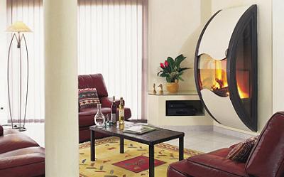chimenea de diseño de Arkiane