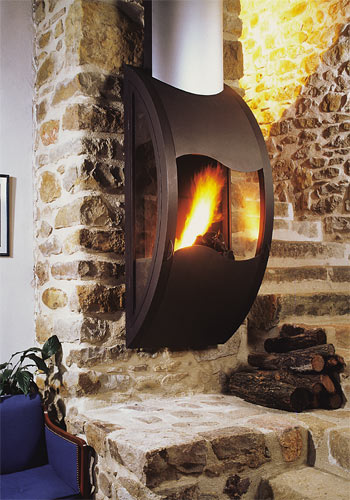 chimenea de diseño