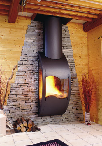 chimenea de diseño