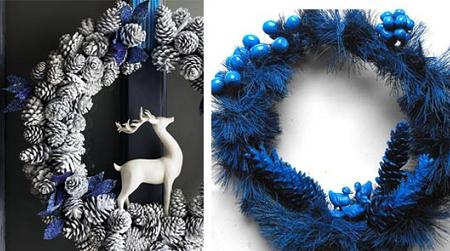 Coronas de Navidad, originales y de diseño!