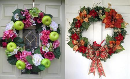 Coronas de Navidad, originales y de diseño!