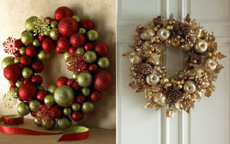 Coronas de Navidad, originales y de diseño!