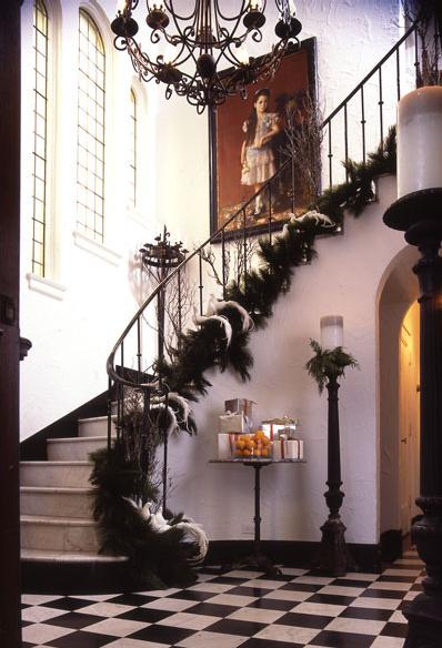 escaleras de navidad