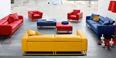 Roche Bobois 2009, sofá Eclat