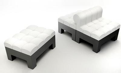 El sofá Mondi tiene piezas que puedes combinar El sofá Mondi tiene piezas que puedes combinar