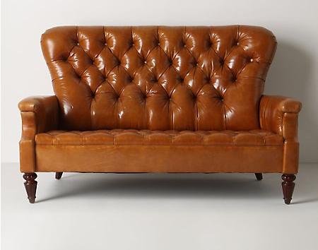 Los sofás más vintage son de Anthropologie